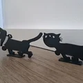 Takkie và Siepie (Chó & Mèo) – mẫu in 3D - Thumbnail 1
