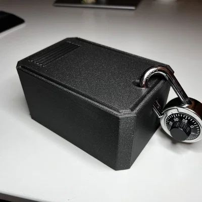 Hộp 3D lưu trữ bảo mật có lỗ khóa tiện lợi