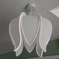 Chụp đèn trần hoa súng (Water lilly ceiling lamp shade) - Thumbnail 2