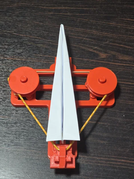 Bộ phóng máy bay giấy bằng dây thun (Rubber band paper plane launcher) - Image 1