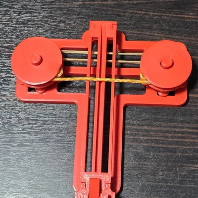 Bộ phóng máy bay giấy bằng dây thun (Rubber band paper plane launcher)
