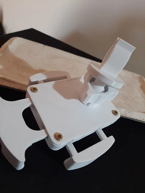 Giá đỡ điện thoại khe gió ô tô in 3D xoay linh hoạt - Image 1