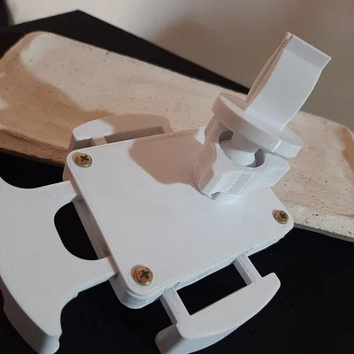 Giá đỡ điện thoại khe gió ô tô in 3D xoay linh hoạt