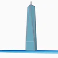 Mô hình 3D tòa nhà One World Trade Center (Freedom Tower) - Thumbnail 1