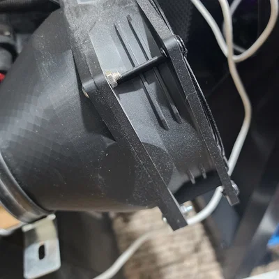 Bộ chuyển đổi ống dẫn khí quạt 120mm sang 3 inch cho Sim Racing