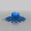 JellyROCK: Mô hình sứa khớp nối kết hợp khuôn mặt The Rock độc lạ - Thumbnail 1