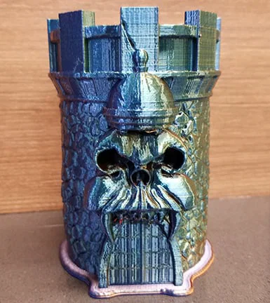 Castle Grayskull Pencil Holder (remixed) - Ống cắm bút - Image 1