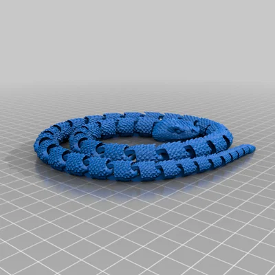 Snake with Scales version2 (Rắn có vảy bản v2)