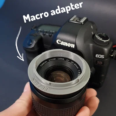 Adapter Macro cho Ống Kính Canon - 52mm