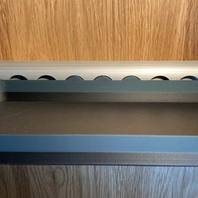 Kệ gắn cho Airline rails (L-track)