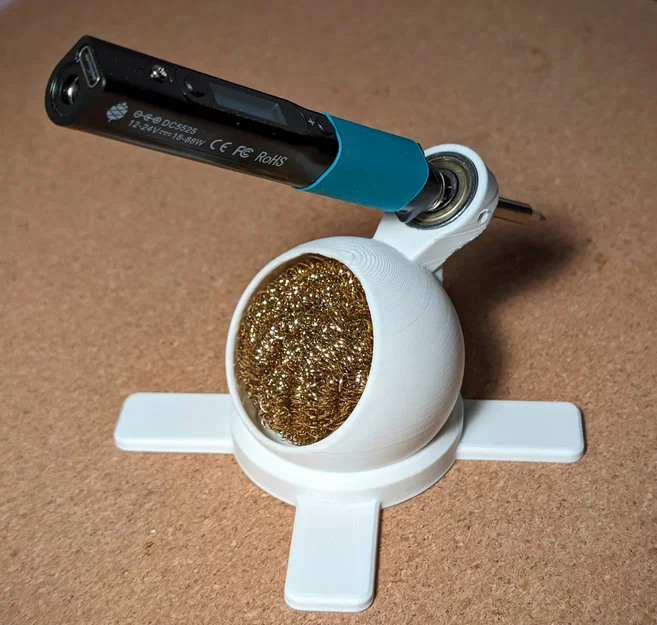 Trạm hàn & khay brass wool cho Pinecil/TS100 - Image 1