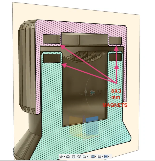 Khay đựng thẻ SD (SD Card Holder) dạng núm vặn volume - Image 2