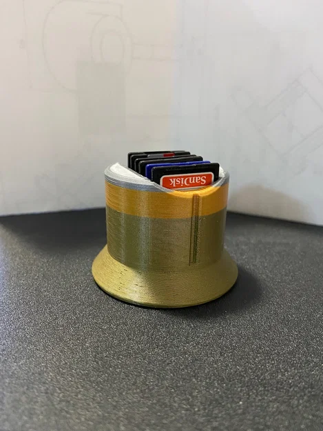 Khay đựng thẻ SD (SD Card Holder) dạng núm vặn volume - Image 5