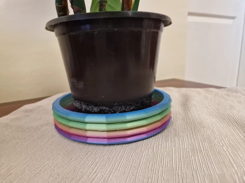 Flower Pool - Khay hứng nước chậu cây đẹp mắt từ in 3D - Image 1