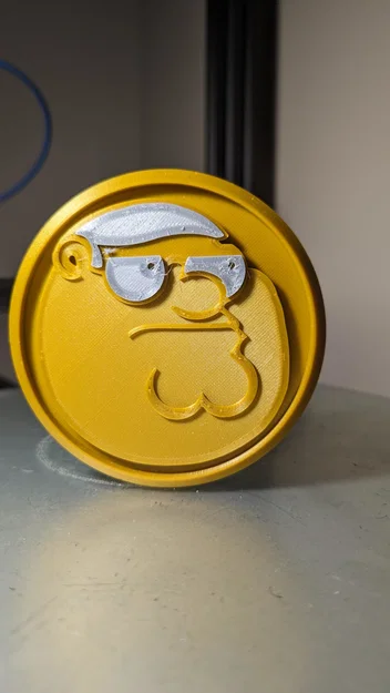 Mô hình huy chương Peter Griffin 3D - Món quà độc lạ cho fan - Image 1