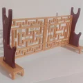 Giá đỡ kiếm Katana 2 tầng: Thiết kế phong cách Nhật Bản lắp ghép - Thumbnail 2