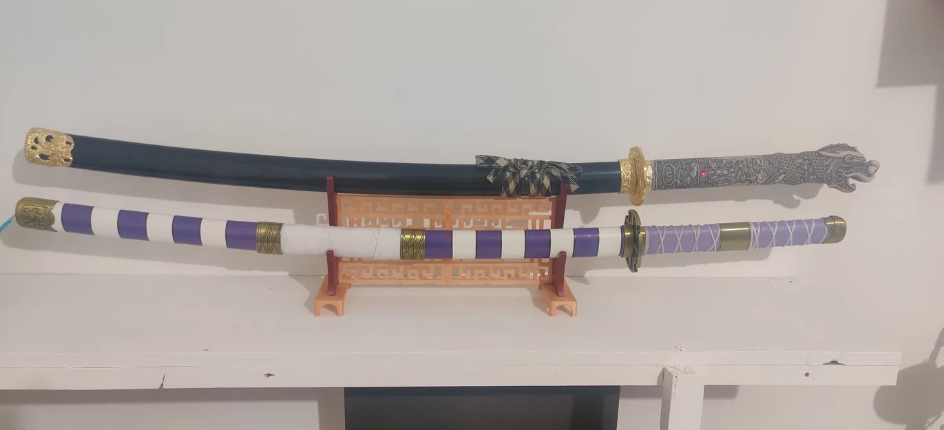 Giá đỡ kiếm Katana 2 tầng: Thiết kế phong cách Nhật Bản lắp ghép - Image 3