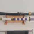 Giá đỡ kiếm Katana 2 tầng: Thiết kế phong cách Nhật Bản lắp ghép - Thumbnail 3