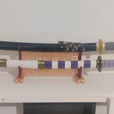 Giá đỡ kiếm Katana 2 tầng: Thiết kế phong cách Nhật Bản lắp ghép