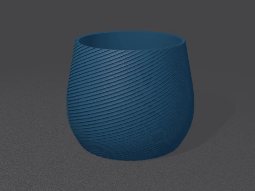 Bộ 5 mẫu chậu cây/chậu hoa (Blumentopf) 04–08 - Image 3