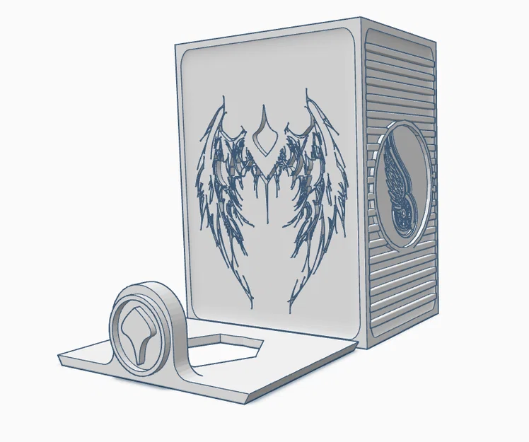 Hộp đựng 1 bộ bài MTG hoặc tương tự (Caja de un mazo / One deck card box) - Image 1