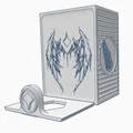 Hộp đựng 1 bộ bài MTG hoặc tương tự (Caja de un mazo / One deck card box) - Thumbnail 1