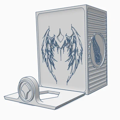 Hộp đựng 1 bộ bài MTG hoặc tương tự (Caja de un mazo / One deck card box)