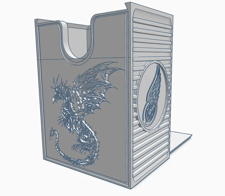 Hộp đựng 1 bộ bài MTG hoặc tương tự (Caja de un mazo / One deck card box) - Image 2