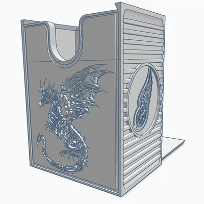 Hộp đựng 1 bộ bài MTG hoặc tương tự (Caja de un mazo / One deck card box)