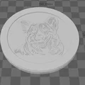 Bộ Lót Ly Hình Đầu Các Giống Chó (Dog Breed Coasters) - Thumbnail 4