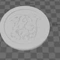 Bộ Lót Ly Hình Đầu Các Giống Chó (Dog Breed Coasters) - Thumbnail 9