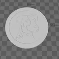Bộ Lót Ly Hình Đầu Các Giống Chó (Dog Breed Coasters) - Thumbnail 13