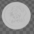 Bộ Lót Ly Hình Đầu Các Giống Chó (Dog Breed Coasters) - Thumbnail 14