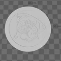 Bộ Lót Ly Hình Đầu Các Giống Chó (Dog Breed Coasters) - Thumbnail 16