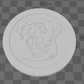 Bộ Lót Ly Hình Đầu Các Giống Chó (Dog Breed Coasters) - Thumbnail 17