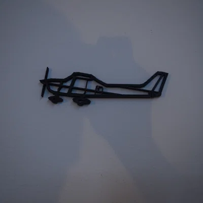 Mô hình trang trí tường máy bay Cessna 172 (Wall Art)