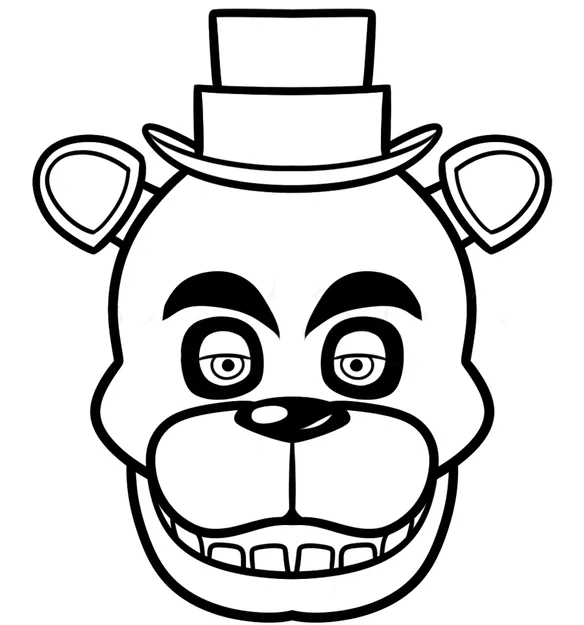 Bộ mô hình treo tường 3D các nhân vật Five Nights At Freddys - Image 1