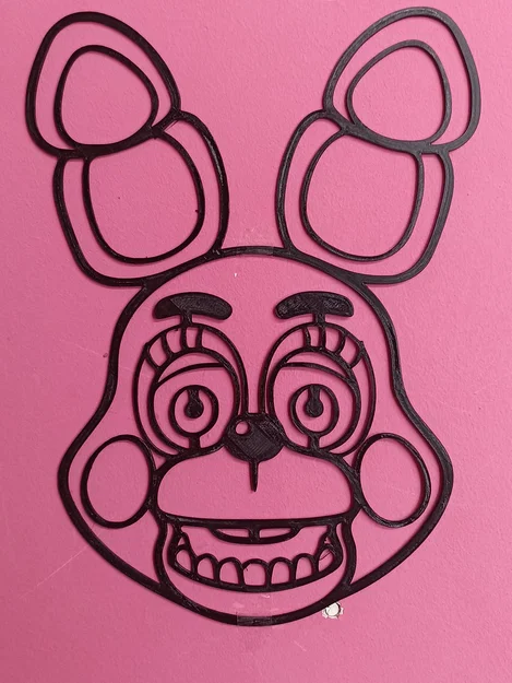 Bộ mô hình treo tường 3D các nhân vật Five Nights At Freddys - Image 4