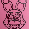 Bộ mô hình treo tường 3D các nhân vật Five Nights At Freddys - Thumbnail 4