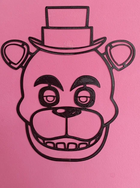 Bộ mô hình treo tường 3D các nhân vật Five Nights At Freddys - Image 6