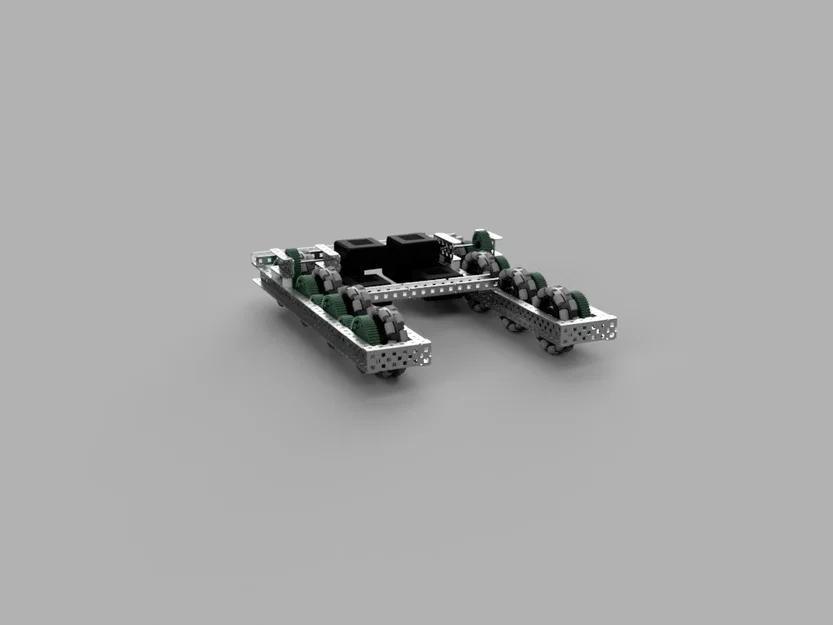 Thiết kế khung gầm robot VEX 6 động cơ (VEX V5 Chassis Layout) - Image 3