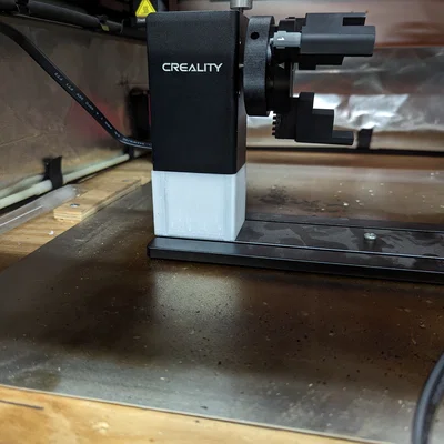 Chân đế nâng chiều cao 2 inch cho trục xoay Creality Falcon 2
