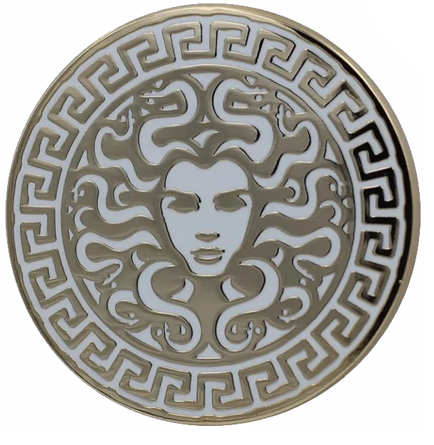 Con dấu Medusa cho đất sét - Mẫu in 3D họa tiết nghệ thuật - Image 1