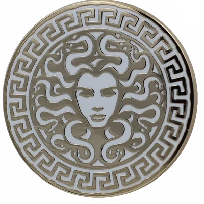 Con dấu Medusa cho đất sét - Mẫu in 3D họa tiết nghệ thuật