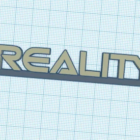 Mô hình logo CREALITY 3D để bàn độc đáo