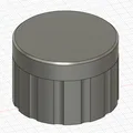 Hộp đựng đồ nhỏ gọn nắp vặn (Short Screw-Top Container) in 3D - Thumbnail 3