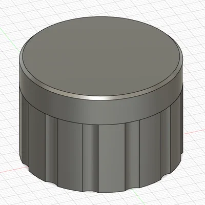 Hộp đựng đồ nhỏ gọn nắp vặn (Short Screw-Top Container) in 3D