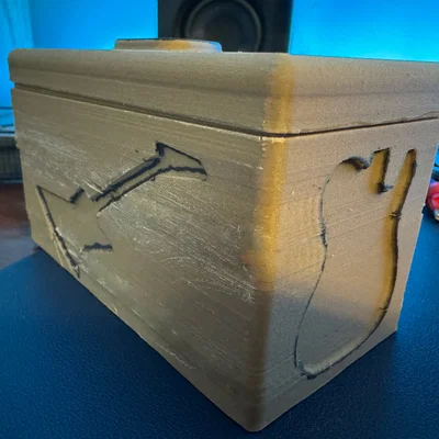 Hộp đựng Guitar Pick có nắp (Guitar Pick Storage Box)