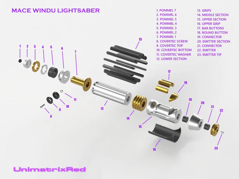 Lightsaber của Mace Windu - Star Wars - Image 2