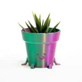 Happy Planter - Chậu cây cảnh 3D mặt cười dễ thương - Thumbnail 1